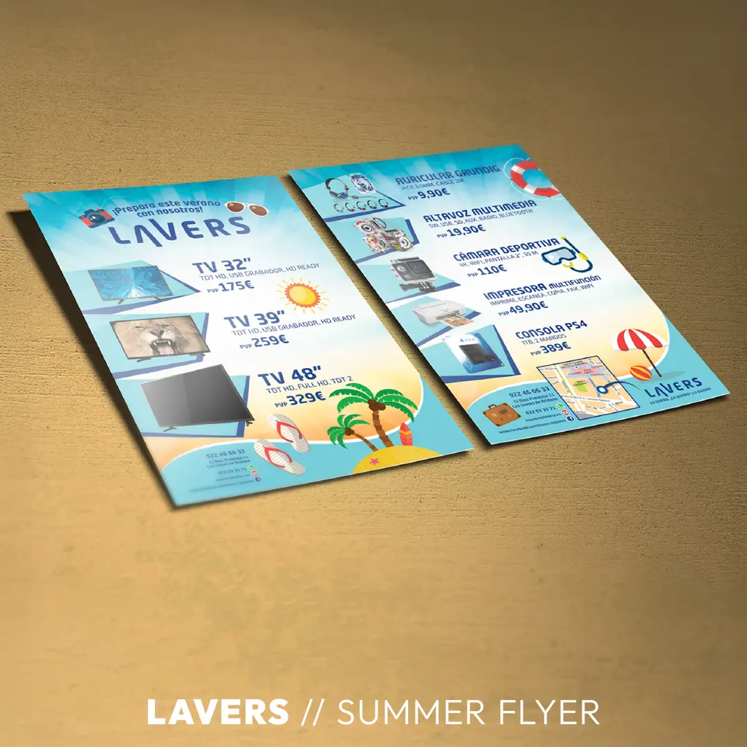 Lavers - Flyer