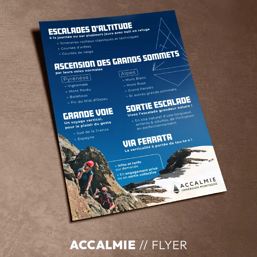Accalmie - Flyer