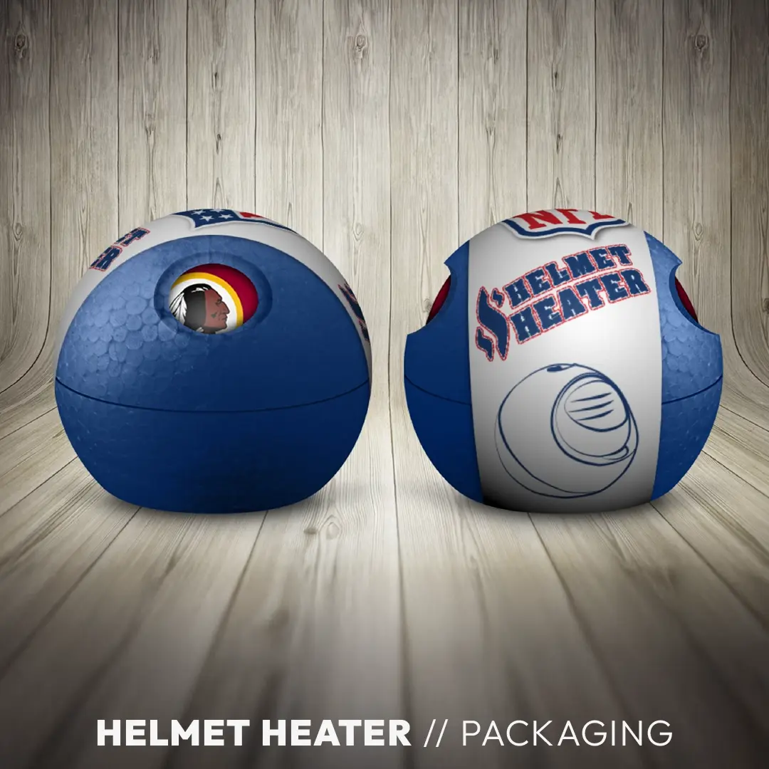 Helmet Heater - Packaging