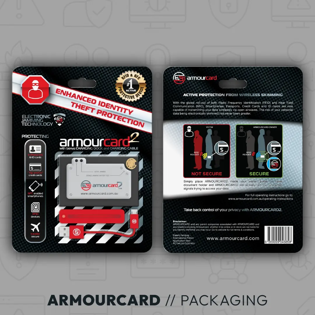 Armourcard - Packaging